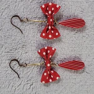 Retro Bow Earrings from Harajuku Japan